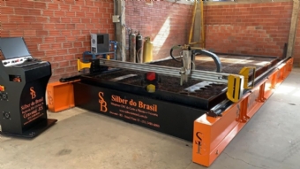 Foto: plasma cnc silber cutter blank sb 800 ano 2018