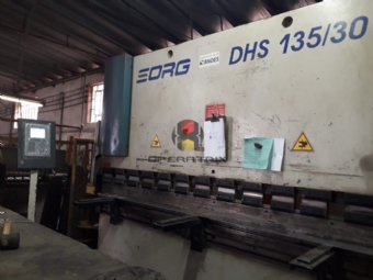 Foto: DOBRADEIRA SORG DHS 135/30 CNC 3000 X135 TONELADAS ANO 2012