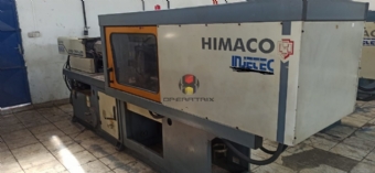 Foto: INJETORA DE PLÁSTICO HIMACO  LHN 120 TONELADAS - ANO 2004