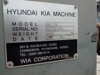 Foto: TORNO CNC HYUNDAI SKT 21L - Ano 2007