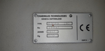 Foto: ELETROEROSÃO A FIO CHARMILLES ROBOFIL 290 ANO 1997