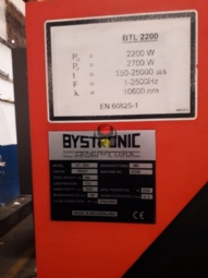 Foto: MÁQUINA DE CORTE A LASER - BYSTRONIC - BYSPrint 3015 2200W - ANO 2001