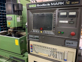 Foto: ELETRO EROSÃO DE PENETRAÇÃO CNC SODICK A3R  ( JAPÃO )- ANO 1989