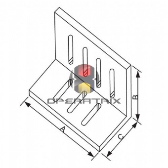 Foto: CANTONEIRA F.F. DE 6" x 4.1/2" x 5"