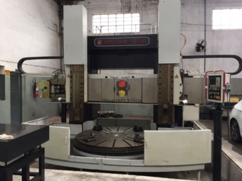 Foto: TORNO VERTICAL CNC MAMUTH  TV 2.500  DUPLA COLUNA - ANO 2009