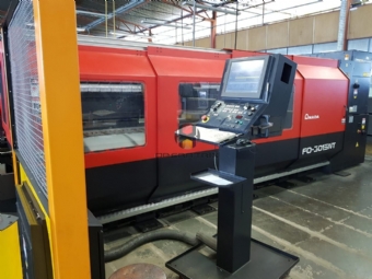 Foto: MAQUINA DE CORTE A LASER AMADA FO 3015 NT -ANO 2008