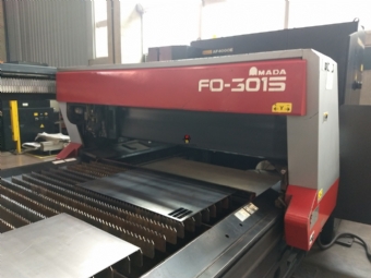 Foto: MAQUINA DE CORTE A LASER AMADA FO 3015 4000 WATTS - ANO 2004