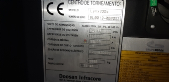 Foto: CENTRO DE TORNEAMENTO DOOSAN LINX 220 ANO 2011 /58