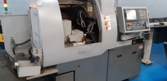 Foto: TORNO CNC CABEÇOTE MOVEL MARCA HANWHA MODELO XD20H ANO 2008