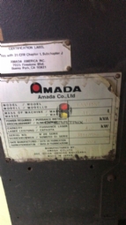 Foto: MAQUINA DE CORTE A LASER AMADA  3015 C02 - ANO 2004