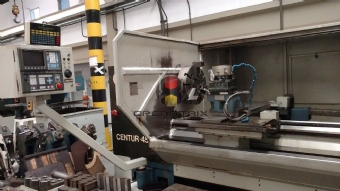 Foto: TORNO  CNC ROMI - CENTUR 45A - 850x2000mm - Ano 1997