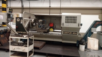 Foto: TORNO  CNC ROMI - CENTUR 45A - 850x2000mm - Ano 1997