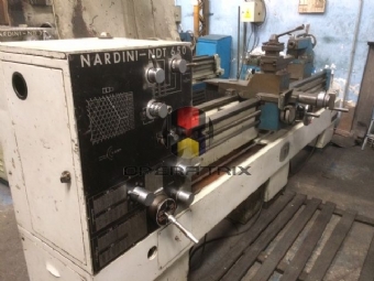 Foto: TORNO MECÂNICO - MARCA NARDINI -  MOD. NDT 650 - ANO 2001