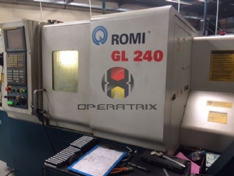 Foto: TORNO CNC - MARCA ROMI - MODELO GL240 - ANO 2008