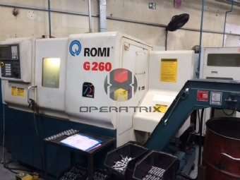 Foto: TORNO CNC - MARCA ROMI - MODELO G260 - ano 2005