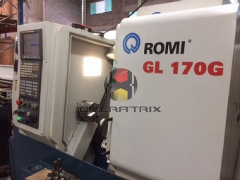 Foto: TORNO CNC - MARCA ROMI - MODELO GL170G- ANO 2011