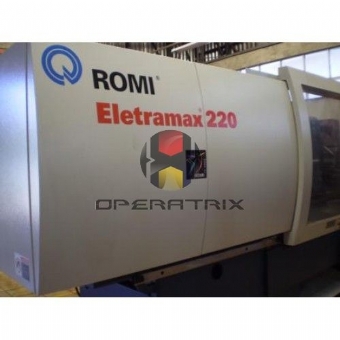 Foto: INJETORA MARCA ROMI - ELETRAMAX 220 - ANO 2005