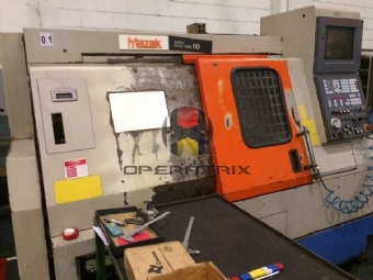 Foto: TORNO CNC - MARCA MAZAK -  MODELO SKT10 - ANO 1995