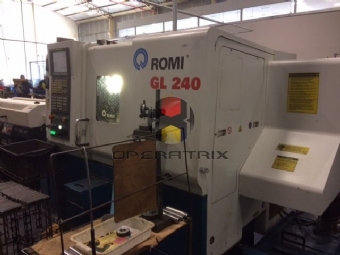 Foto: TORNO CNC- MARCA ROMI - MODELO GL240 - ANO 2011