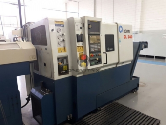 Foto: TORNO CNC - MARCA ROMI - MODELO GL240 - ANO 2008