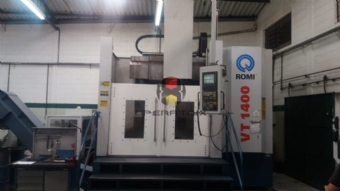 Foto: TORNO VERTICAL CNC -  ROMI - MODELO VT1400 - ANO 2009