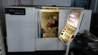 Foto: TORNO CNC - MARCA DMG - MODELO CTX310 - ANO 2012