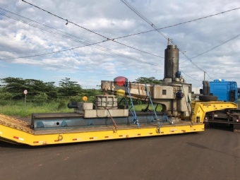 Foto: Furadeira radial com barramento 7000 mm