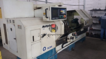 Foto: TORNO CNC ROMI - MULTIPLIC 40A - 2000mm - Ano 1999