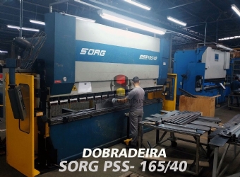 Foto: DOBRADEIRA CNC SORG - PSS-165/40 - ANO 2004 - 4000 x 165ton