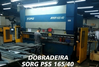 Foto: DOBRADEIRA CNC SORG - PSS-165/40 - ANO 2004 - 4000 x 165ton