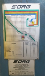 Foto: DOBRADEIRA CNC SORG - PSS-165/40 - ANO 2004 - 4000 x 165ton