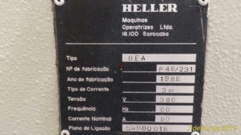 Foto: CENTRO DE USINAGEM HORIZONTAL HELLER - BEA2 - ANO 1986