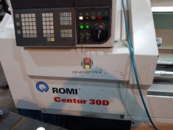 Foto: TORNO CNC ROMI CENTUR 30D -  ANO 2011