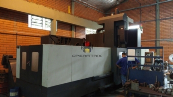 Foto: FRESADORA PORTAL CNC MANROD 3000 X 1700 X 850MM - ANO 2010