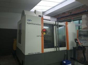 Foto: CENTRO DE USINAGEM VERTICAL MIKRON CHARMILLES VCE W 800 PRO -ANO 2008