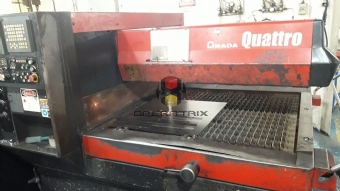 Foto: MÁQUINA DE CORTE A LASER - AMADA - QUATRO - 1000 WATTS - ANO 2005