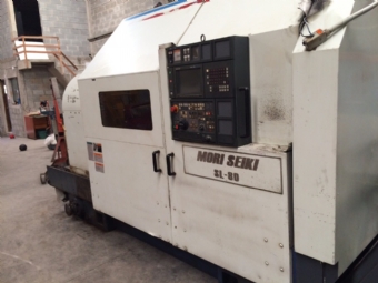 Foto: Torno CNC - Mori Seiki - SL 80