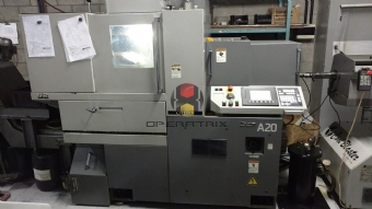 Foto: TORNO CNC AUTOMÁTICO COM CABEÇOTE MÓVEL - CITIZEN A20 VII PL - ANO 2008