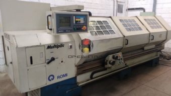 Foto: TORNO CNC ROMI - MULTIPLIC 40A - 3000mm - Ano 1999