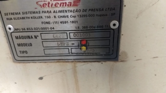 Foto: INDIREITADOR DE CHAPA SETREMA 2 X 300
