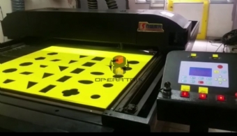 Foto: MAQUINA DE CORTE A LASER BAISHENG - CO2  2D - PARA CORTE DE ACRÍLICO