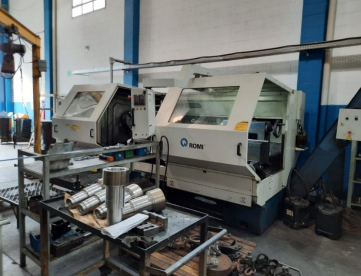 Foto: TORNO CNC ROMI - CENTUR 50 - ANO 2010 - 1000 x 2000mm
