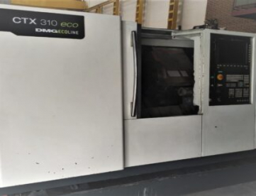 Foto: CENTRO DE TORNEAMENTO - DMG - CTX310 ECOLINE - ANO 2010 - COM FERRAMENTAS ACIONADAS