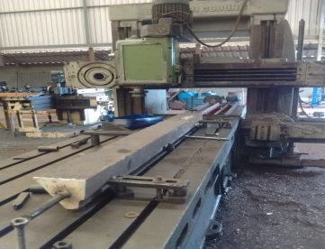 Foto: PLAINA DE MESA FRESADORA WALDRICH COBURG 4000MM X 1000MM X 1000MM