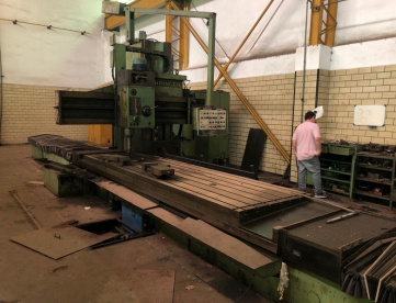 Foto: PLAINA DE MESA FRESADORA BOEHRINGER - 5000MM X 1200MM X 1000MM