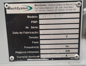 Foto: UNIDADE ALTA PRESSÃO SAP-E-2500C