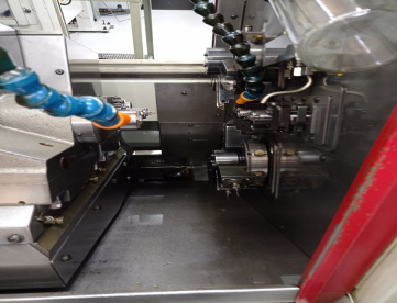 Foto: TORNO CNC CABEÇOTE MOVEL INDEX &TRAUB TNL 12/7- ANO 2000