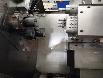 Foto: TORNO CNC CABEÇOTE MOVEL INDEX &TRAUB TNL 12/7- ANO 2000