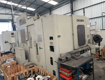 Foto: CENTRO DE USINAGEM HORIZONTAL - DUPLO PALLET - OKUMA - ANO 1997 - 560 x 610 x 560mm