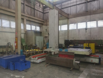 Foto: FRESADORA CNC FLOOR TYPE HIDROSTÁTICA LAZZATI MOD. CG 29001 - 4000MM X 2400MM X 950MM